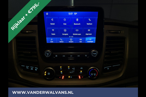 Ford Transit 2.0 TDCI 131pk L3H2 Euro6 *Rijklaar Direct Rijden* Airco | Camera | Navigatie | Apple Carplay | Android Auto Cruisecontrol, Parkeersensoren, Elektrisch verstelbare bestuurdersstoel, Verwarmde voorruit, Stoelverwarming, Bijrijdersbank
