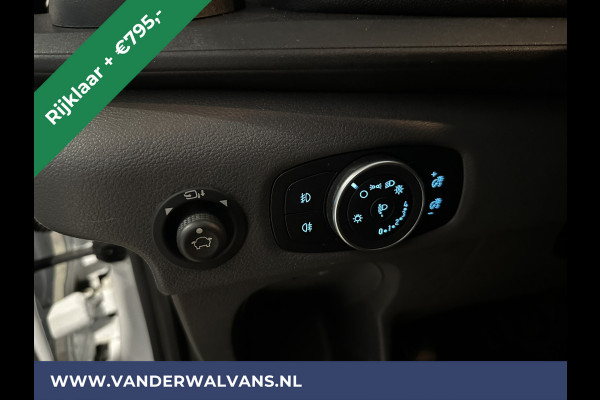 Ford Transit 2.0 TDCI 131pk L3H2 Euro6 *Rijklaar Direct Rijden* Airco | Camera | Navigatie | Apple Carplay | Android Auto Cruisecontrol, Parkeersensoren, Elektrisch verstelbare bestuurdersstoel, Verwarmde voorruit, Stoelverwarming, Bijrijdersbank