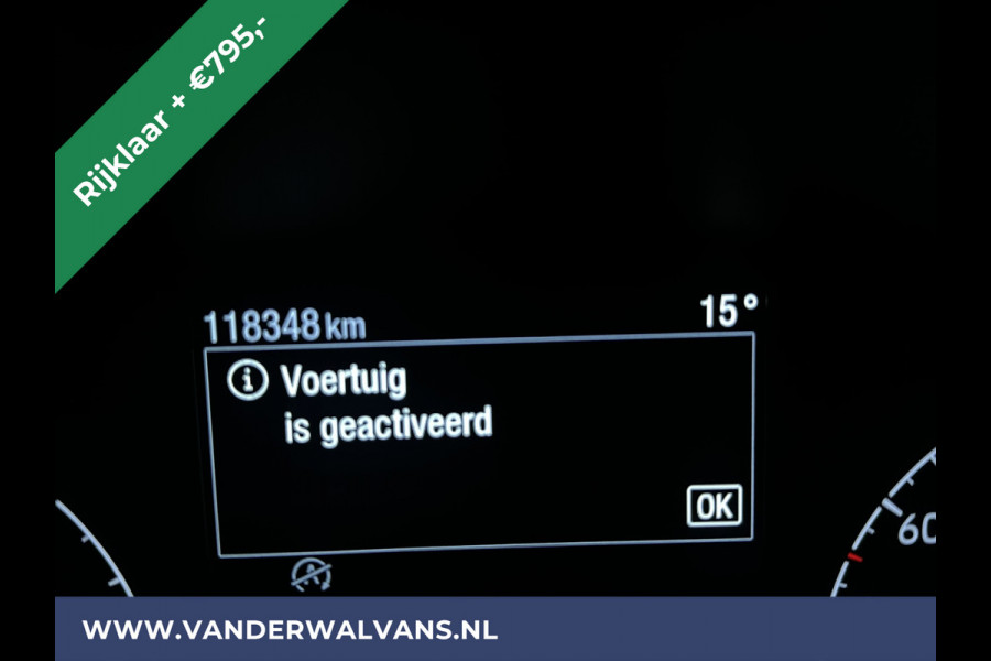 Ford Transit 2.0 TDCI 131pk L3H2 Euro6 *Rijklaar Direct Rijden* Airco | Camera | Navigatie | Apple Carplay | Android Auto Cruisecontrol, Parkeersensoren, Elektrisch verstelbare bestuurdersstoel, Verwarmde voorruit, Stoelverwarming, Bijrijdersbank