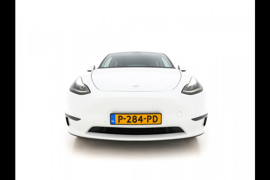 Tesla Model Y Long Range AWD 75 kWh [ 3-Fase ] (INCL-BTW) Aut. *PANO-WINDOW | AUTO-PILOT | LUXURY-LEATHER | TOP-VIEW | NAVI-FULLMAP | MATRIX-LED | AIR-SUSPENSION | DIGI-COCKPIT | KEYLESS | CAMERA | DAB+ | HEATED-COMFORTSEATS | PRIVACY-GLA