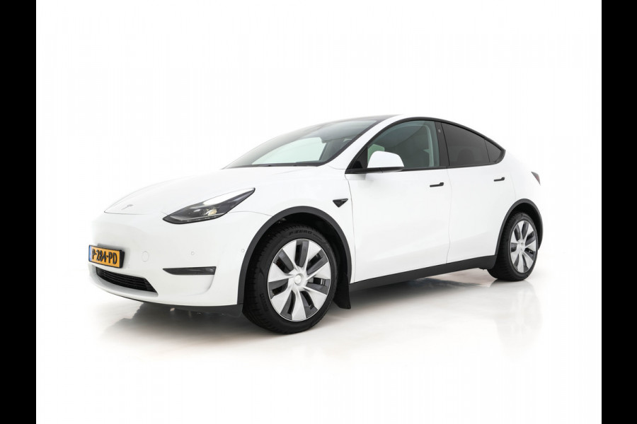 Tesla Model Y Long Range AWD 75 kWh [ 3-Fase ] (INCL-BTW) Aut. *PANO-WINDOW | AUTO-PILOT | LUXURY-LEATHER | TOP-VIEW | NAVI-FULLMAP | MATRIX-LED | AIR-SUSPENSION | DIGI-COCKPIT | KEYLESS | CAMERA | DAB+ | HEATED-COMFORTSEATS | PRIVACY-GLA