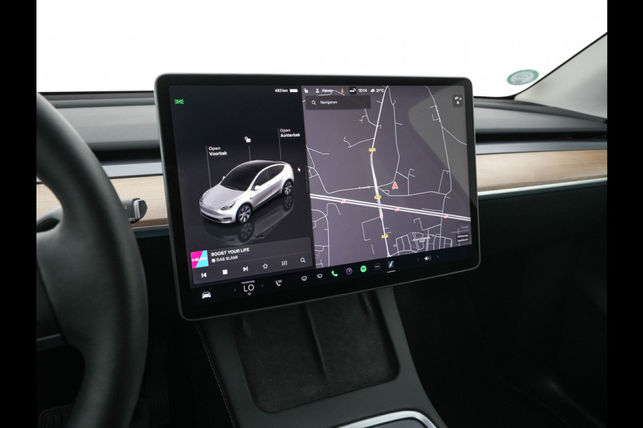 Tesla Model Y Long Range AWD 75 kWh [ 3-Fase ] (INCL-BTW) Aut. *PANO-WINDOW | AUTO-PILOT | LUXURY-LEATHER | TOP-VIEW | NAVI-FULLMAP | MATRIX-LED | AIR-SUSPENSION | DIGI-COCKPIT | KEYLESS | CAMERA | DAB+ | HEATED-COMFORTSEATS | PRIVACY-GLA