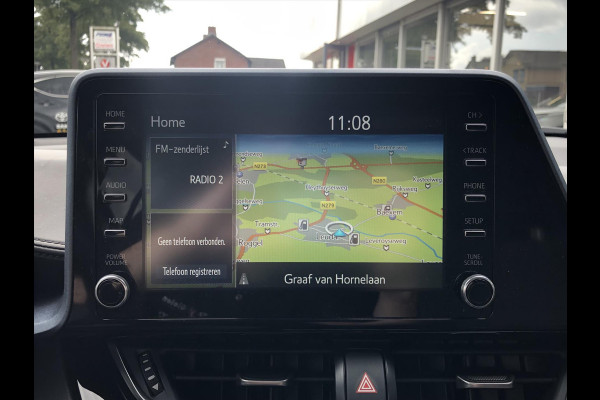 Toyota C-HR 2.0 Hybrid 184pk Bi-Tone | Dodehoekherkenning, Stoel + Stuurverwarming, Parkeersensoren, Apple CarPlay/Android Auto, 18 inch, Ke