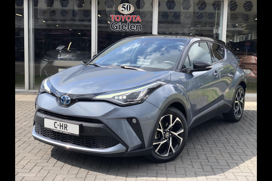 Toyota C-HR 2.0 Hybrid 184pk Bi-Tone | Dodehoekherkenning, Stoel + Stuurverwarming, Parkeersensoren, Apple CarPlay/Android Auto, 18 inch, Ke
