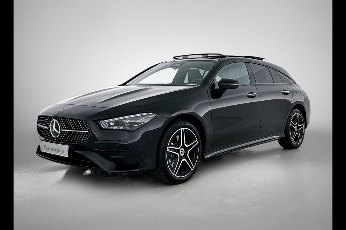 Mercedes-Benz CLA-Klasse Shooting Brake 250 e Star Edition AMG Line | Nightpakket | KEYLESS-GO | Parkeerpakket met achteruitrijcamera | EASY PACK achterklep | Dodehoekassistent | MULTIBEAM LED | Zitcomfortpakket | Sfeerverlichting | Verwarmde stoelen vooraan | Mercedes-Benz CLA-Klasse Shooting Brake 250 e Star Edition AMG Line | Nightpakket | KEYLESS-GO | Parkeerpakket met achteruitrijcamera | EASY PACK achterklep | Dodehoekassistent | MULTIBEAM LED | Zitcomfortpakket | Sfeerverlichting | Verwarmde stoelen vooraan |