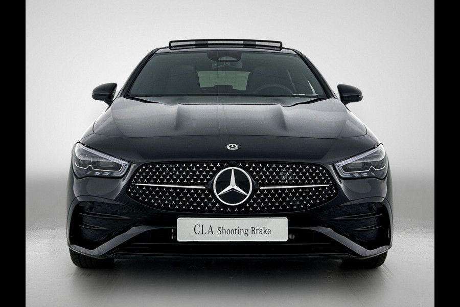 Mercedes-Benz CLA-Klasse Shooting Brake 250 e Star Edition AMG Line | Nightpakket | KEYLESS-GO | Parkeerpakket met achteruitrijcamera | 	EASY PACK achterklep | Dodehoekassistent | MULTIBEAM LED | Zitcomfortpakket | Sfeerverlichting | Verwarmde stoelen vooraan |