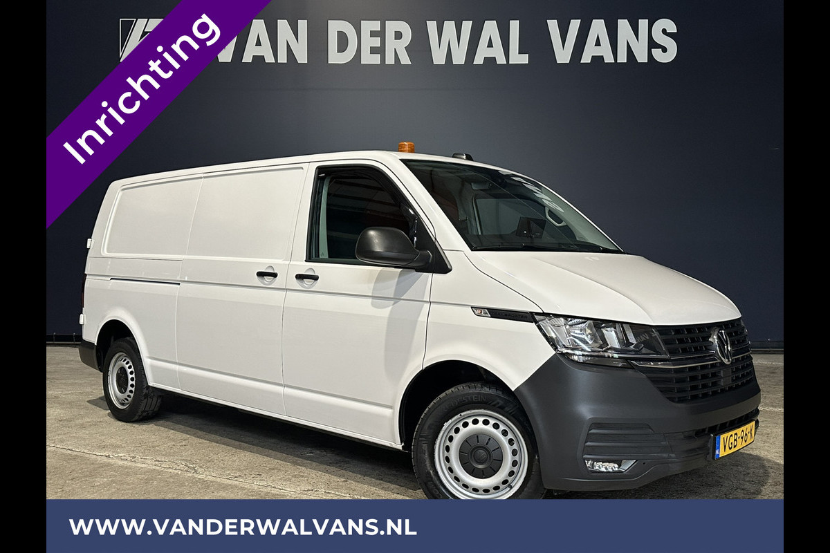 Volkswagen Transporter 2.0 TDI 150pk L2H1 Inrichting Euro6 Airco | Camera | Apple Carplay | Android Auto | 2500kg Trekhaak Cruisecontrol, Parkeersensoren Volkswagen Transporter 2.0 TDI 150pk L2H1 Inrichting Euro6 Airco | Camera | Apple Carplay | Android Auto | 2500kg Trekhaak Cruisecontrol, Parkeersensoren