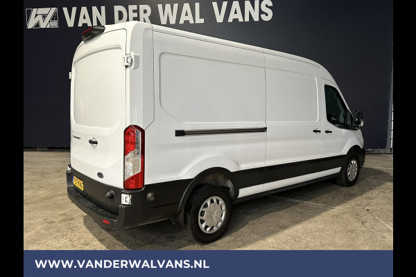 Ford Transit 2.0 TDCI 131pk L3H2 Euro6 Airco | Camera | Navigatie | Apple Carplay | Cruisecontrol | Stoelverwarming Android Auto, Verwarmde voorruit, Parkeersensoren, Bijrijdersbank