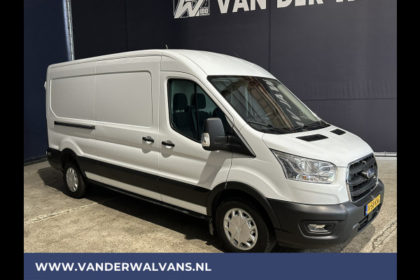 Ford Transit 2.0 TDCI 131pk L3H2 Euro6 Airco | Camera | Navigatie | Apple Carplay | Cruisecontrol Stoelverwarming, Verwarmde voorruit, Parkeersensoren, Bijrijdersbank, 2500kg trekvermogen