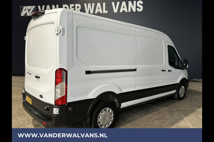 Ford Transit 2.0 TDCI 131pk L3H2 Euro6 Airco | Camera | Navigatie | Apple Carplay | Cruisecontrol Stoelverwarming, Verwarmde voorruit, Parkeersensoren, Bijrijdersbank, 2500kg trekvermogen