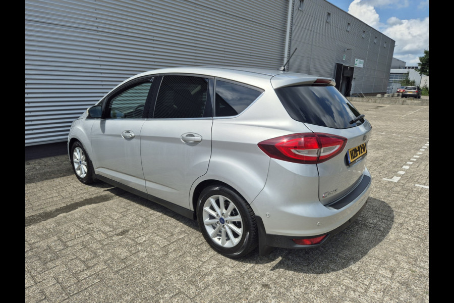 Ford C-MAX 1.5 Titanium Automaat, airco,cruise,android,navigatie/camera,stuur/stoelverwarming,afneembarehaak,parkeersensoren,