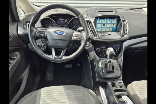 Ford C-MAX 1.5 Titanium Automaat, airco,cruise,android,navigatie/camera,stuur/stoelverwarming,afneembarehaak,parkeersensoren,