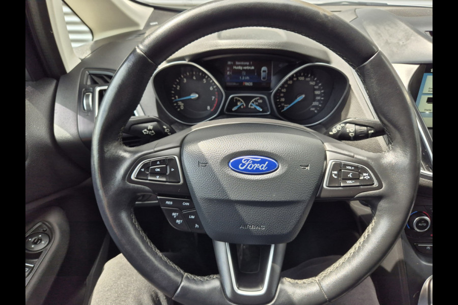 Ford C-MAX 1.5 Titanium Automaat, airco,cruise,android,navigatie/camera,stuur/stoelverwarming,afneembarehaak,parkeersensoren,