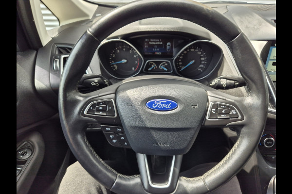Ford C-MAX 1.5 Titanium Automaat, airco,cruise,android,navigatie/camera,stuur/stoelverwarming,afneembarehaak,parkeersensoren,