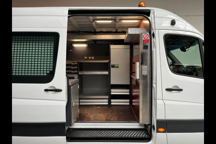 Mercedes-Benz Sprinter Automaat Servicewagen 414 2.2 CDI 140pk euro6 366 HD BOTT Inrichting Victron V230 Standkachel RIJKLAARPRIJS
