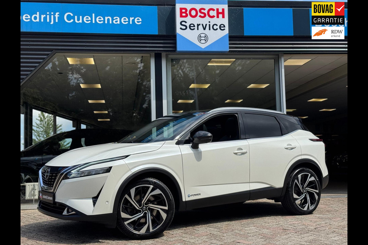 Nissan QASHQAI 1.5 e-Power Tekna Plus Head up / Pano / Leer / Full option! Nissan QASHQAI 1.5 e-Power Tekna Plus Head up / Pano / Leer / Full option!