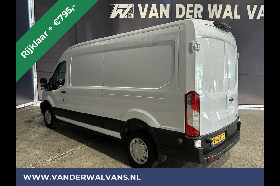 Ford Transit 2.0 TDCI 130pk L3H2 Euro6 *Rijklaar Direct Rijden* Airco | Camera | Navigatie | Cruisecontrol | Stoelverwarming Verwarmde voorruit, Parkeersensoren, Elektrisch verstelbare bestuurdersstoel, Bijrijdersbank