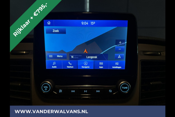 Ford Transit 2.0 TDCI 130pk L3H2 Euro6 *Rijklaar Direct Rijden* Airco | Camera | Navigatie | Cruisecontrol | Stoelverwarming Verwarmde voorruit, Parkeersensoren, Elektrisch verstelbare bestuurdersstoel, Bijrijdersbank