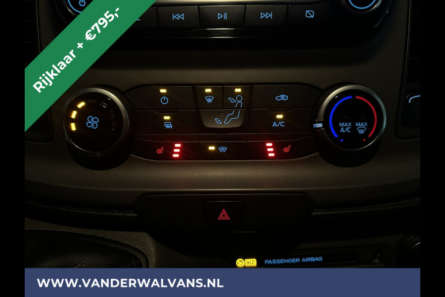 Ford Transit 2.0 TDCI 130pk L3H2 Euro6 *Rijklaar Direct Rijden* Airco | Camera | Navigatie | Cruisecontrol | Stoelverwarming Verwarmde voorruit, Parkeersensoren, Elektrisch verstelbare bestuurdersstoel, Bijrijdersbank