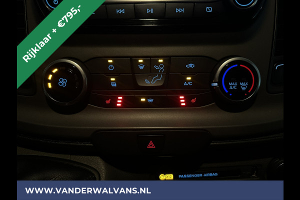 Ford Transit 2.0 TDCI 130pk L3H2 Euro6 *Rijklaar Direct Rijden* Airco | Camera | Navigatie | Cruisecontrol | Stoelverwarming Verwarmde voorruit, Parkeersensoren, Elektrisch verstelbare bestuurdersstoel, Bijrijdersbank