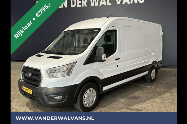 Ford Transit 2.0 TDCI 130pk L3H2 Euro6 *Rijklaar Direct Rijden* Airco | Camera | Navigatie | Cruisecontrol | Stoelverwarming Verwarmde voorruit, Parkeersensoren, Elektrisch verstelbare bestuurdersstoel, Bijrijdersbank