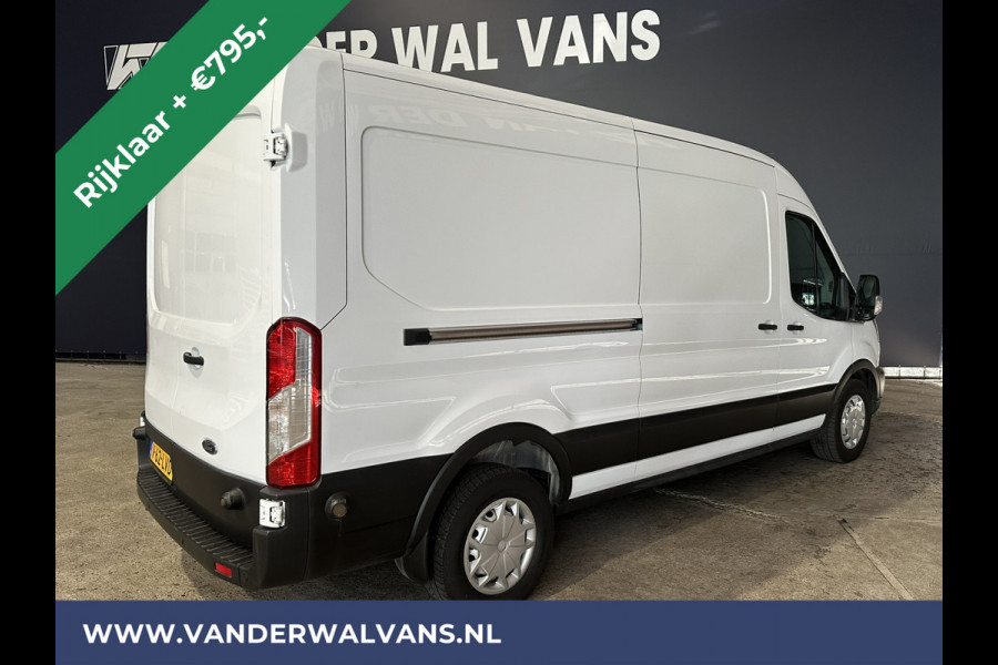 Ford Transit 2.0 TDCI 130pk L3H2 Euro6 *Rijklaar Direct Rijden* Airco | Camera | Navigatie | Cruisecontrol | Stoelverwarming Verwarmde voorruit, Parkeersensoren, Elektrisch verstelbare bestuurdersstoel, Bijrijdersbank