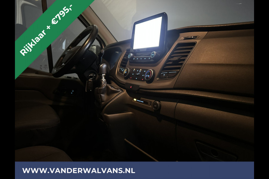 Ford Transit 2.0 TDCI 130pk L3H2 Euro6 *Rijklaar Direct Rijden* Airco | Camera | Navigatie | Cruisecontrol | Stoelverwarming Verwarmde voorruit, Parkeersensoren, Elektrisch verstelbare bestuurdersstoel, Bijrijdersbank
