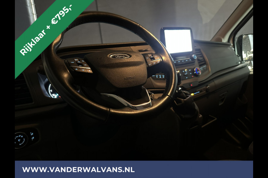 Ford Transit 2.0 TDCI 130pk L3H2 Euro6 *Rijklaar Direct Rijden* Airco | Camera | Navigatie | Cruisecontrol | Stoelverwarming Verwarmde voorruit, Parkeersensoren, Elektrisch verstelbare bestuurdersstoel, Bijrijdersbank