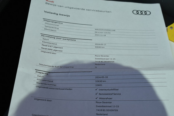 Audi Q4 e-tron 35 Launch edition 55 kWh | Bomvol met de beste opties | Comfortpakket | Dynamiekpakket | Warmtepomp