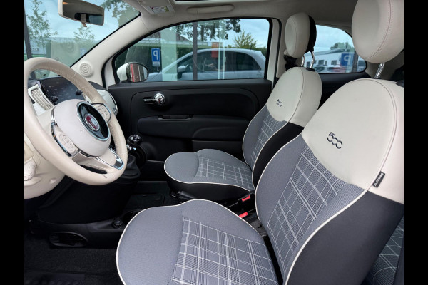 Fiat 500 1.2 Lounge - Media / Navi - Airco - Parkeerhulp - Panoramadak