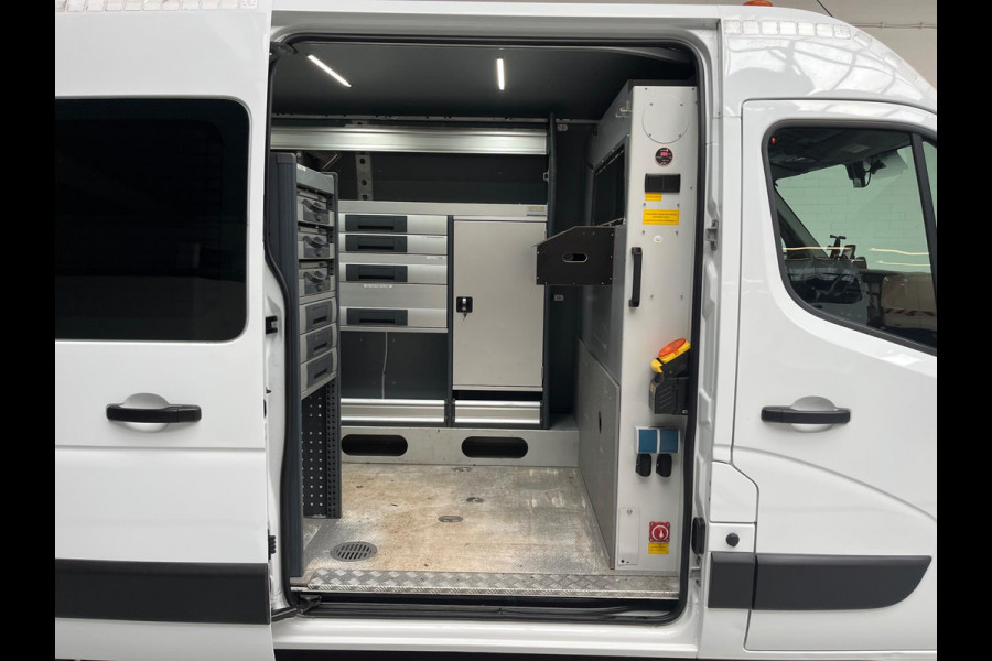 Renault Master Servicewagen T35 2.3 dCi 145pk euro6 L2H2 BOTT Inrichting, Victron omvormer, Standkachel, Trekhaak, RIJKLAARPRIJS!