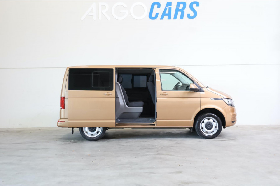 Volkswagen Transporter Caravelle T6 2.0 TDI DSG DC CARPLAY 150PK DUBBELE SCHUIFDEUREN 5 PERSOONS LEASE V/A €144,- P.M. INRUIL MOG
