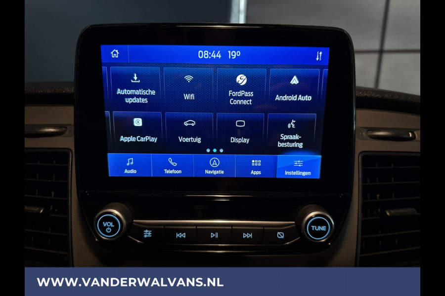 Ford Transit Custom 2.0 TDCI L2H1 Euro6 Airco | Camera | Navigatie | LED | Apple Carplay | Android Auto Cruisecontrol, Parkeersensoren, Stoelverwarming, Verwarmde voorruit, Bijrijdersbank, 2800kg Trekvermogen