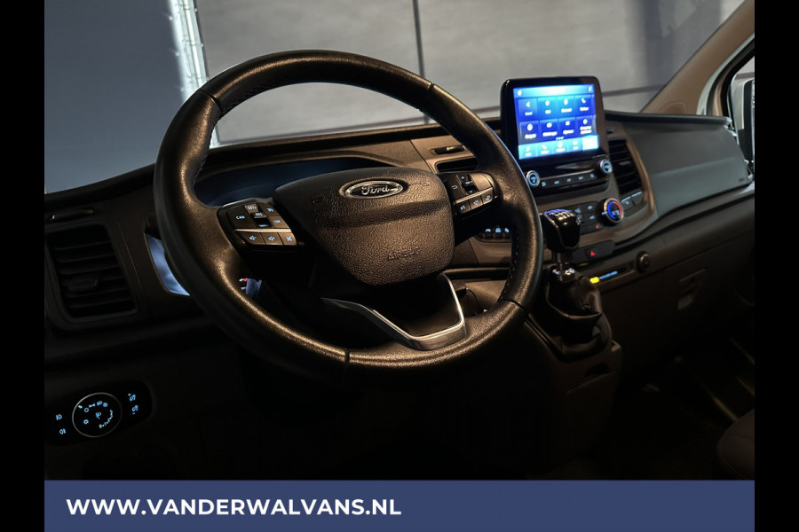 Ford Transit Custom 2.0 TDCI L2H1 Euro6 Airco | Camera | Navigatie | LED | Apple Carplay | Android Auto Cruisecontrol, Parkeersensoren, Stoelverwarming, Verwarmde voorruit, Bijrijdersbank, 2800kg Trekvermogen