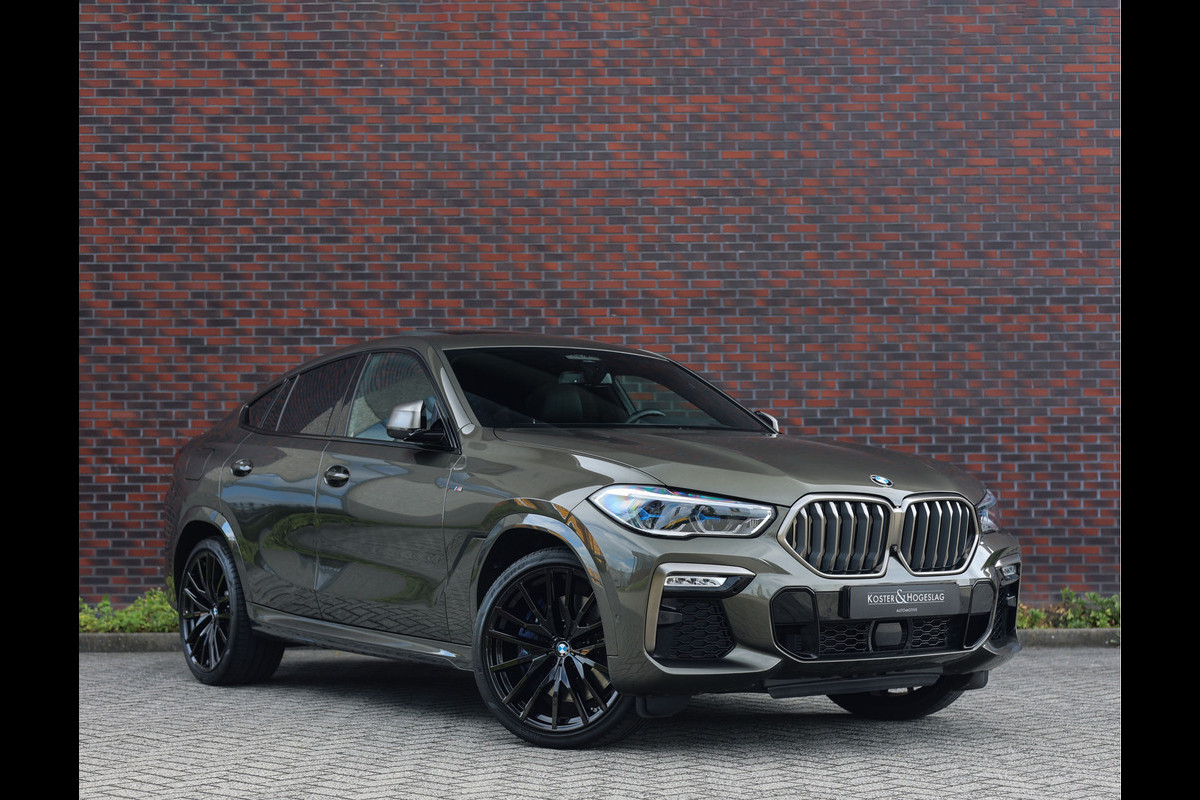 BMW X6 M50i High Executive | Manhattan - Sky - Iconic Glow - Vol leder BMW X6 M50i High Executive | Manhattan - Sky - Iconic Glow - Vol leder