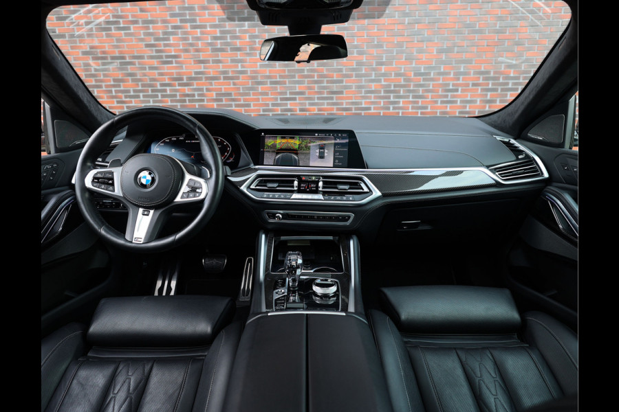 BMW X6 M50i High Executive | Manhattan - Sky - Iconic Glow - Vol leder