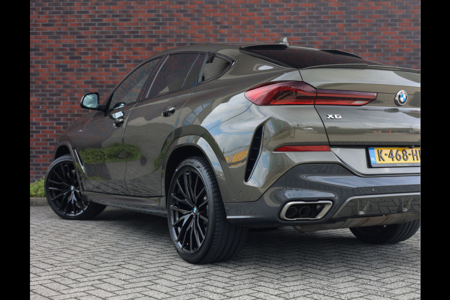 BMW X6 M50i High Executive | Manhattan - Sky - Iconic Glow - Vol leder