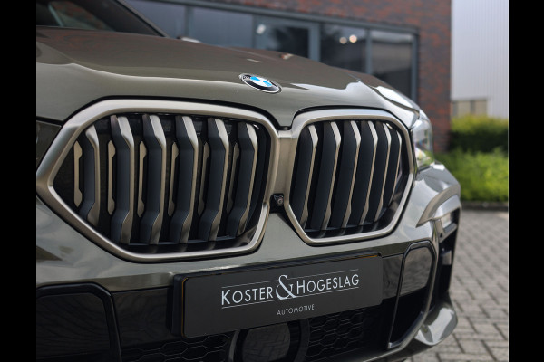 BMW X6 M50i High Executive | Manhattan - Sky - Iconic Glow - Vol leder