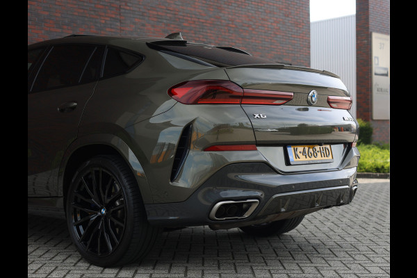 BMW X6 M50i High Executive | Manhattan - Sky - Iconic Glow - Vol leder