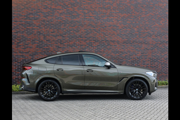 BMW X6 M50i High Executive | Manhattan - Sky - Iconic Glow - Vol leder