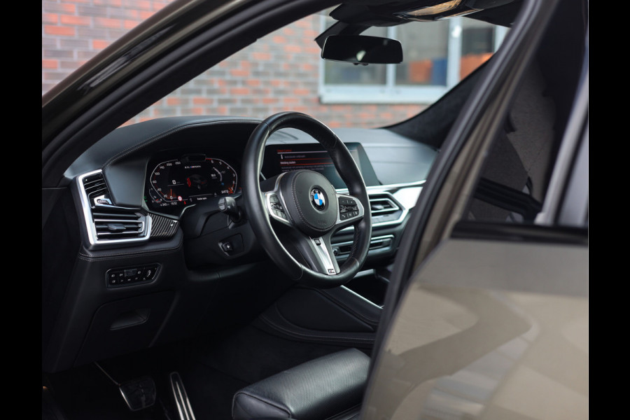 BMW X6 M50i High Executive | Manhattan - Sky - Iconic Glow - Vol leder