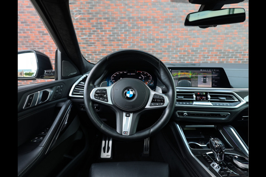 BMW X6 M50i High Executive | Manhattan - Sky - Iconic Glow - Vol leder