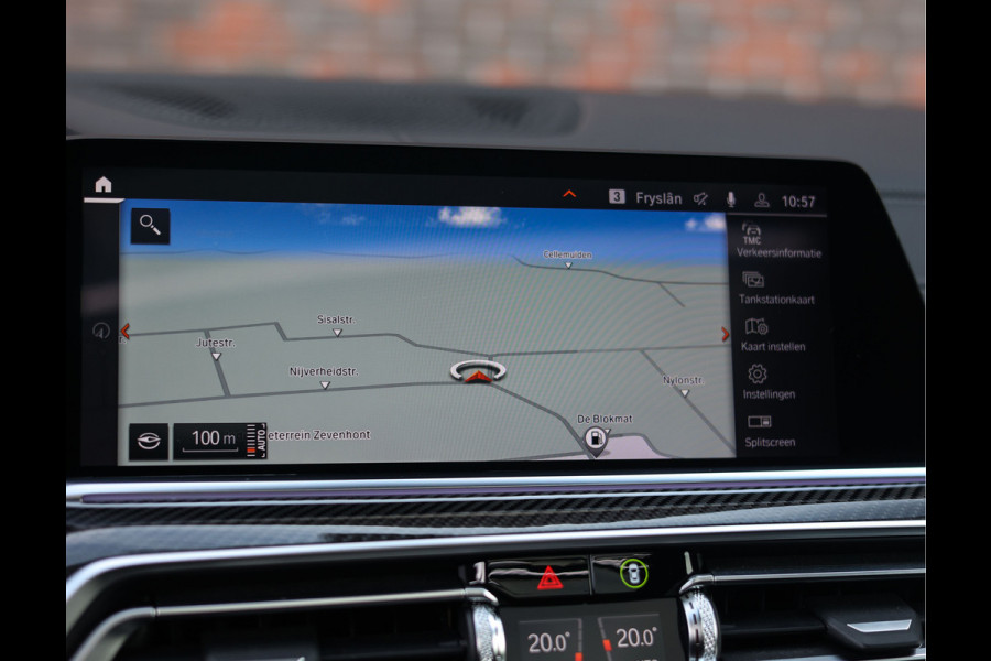 BMW X6 M50i High Executive | Manhattan - Sky - Iconic Glow - Vol leder