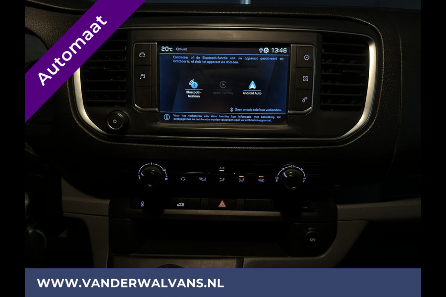 Peugeot Expert 2.0BlueHDI 123pk Automaat L2H1 Euro6 Airco | Camera | Cruisecontrol | Apple Carplay | Android Auto Trekhaak, Parkeersensoren, Bijrijdersbank