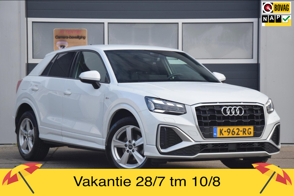 Audi Q2 35 TFSI S Edition CAMERA/VERWARMDE VOORSTOELEN/S-LINE EXTERIEUR Audi Q2 35 TFSI S Edition CAMERA/VERWARMDE VOORSTOELEN/S-LINE EXTERIEUR