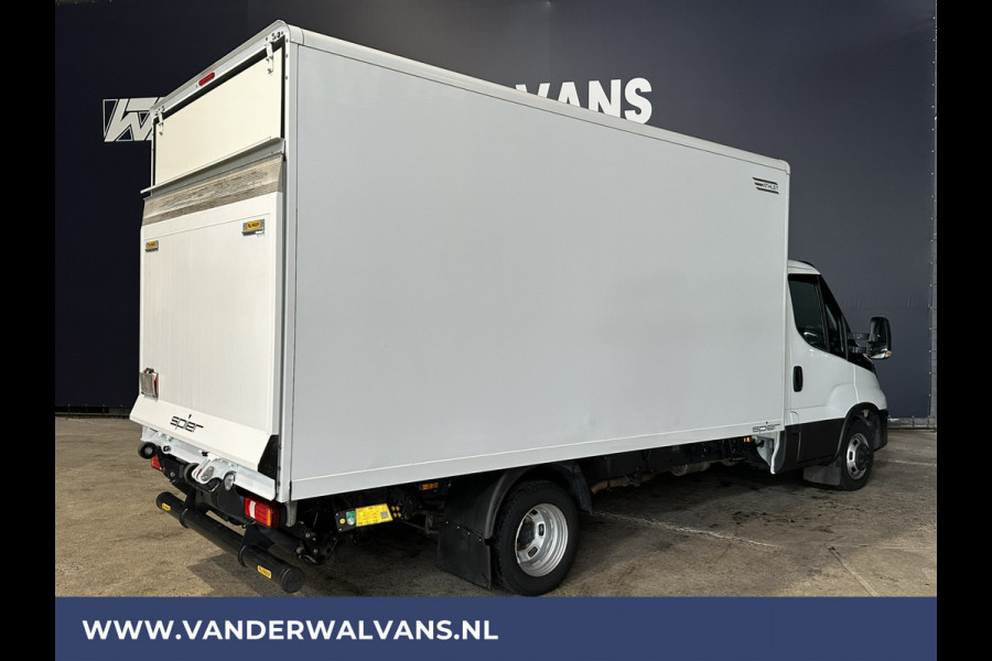 Iveco Daily 35C16V 157pk Bakwagen Laadklep Dubbel Lucht Euro6 Airco | Bijrijdersbank