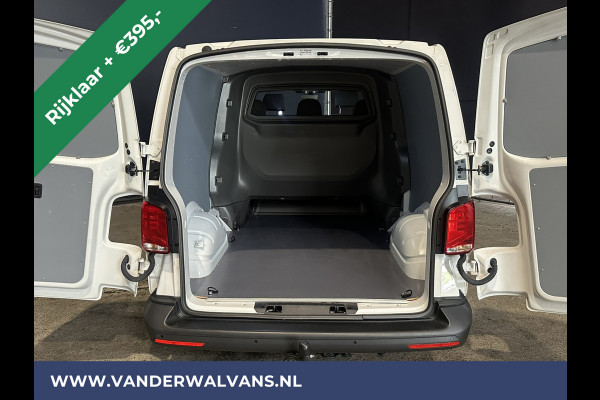 Volkswagen Transporter 2.0 TDI L2H1 Dubbele Cabine Euro6 *Rijklaar Direct Rijden* Airco | 5-Zits | Navigatie | Trekhaak | Apple Carplay Android Auto, Cruisecontrol, Parkeersensoren