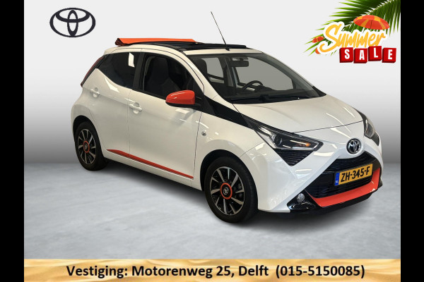 Toyota Aygo 1.0 VVT-i X-OTIC CABRIOLET 30.000 KM !! GARANTIE TOT 3-2029! LEDER.CARPLAY NAVI.AIRCO.LMV CAMERA !