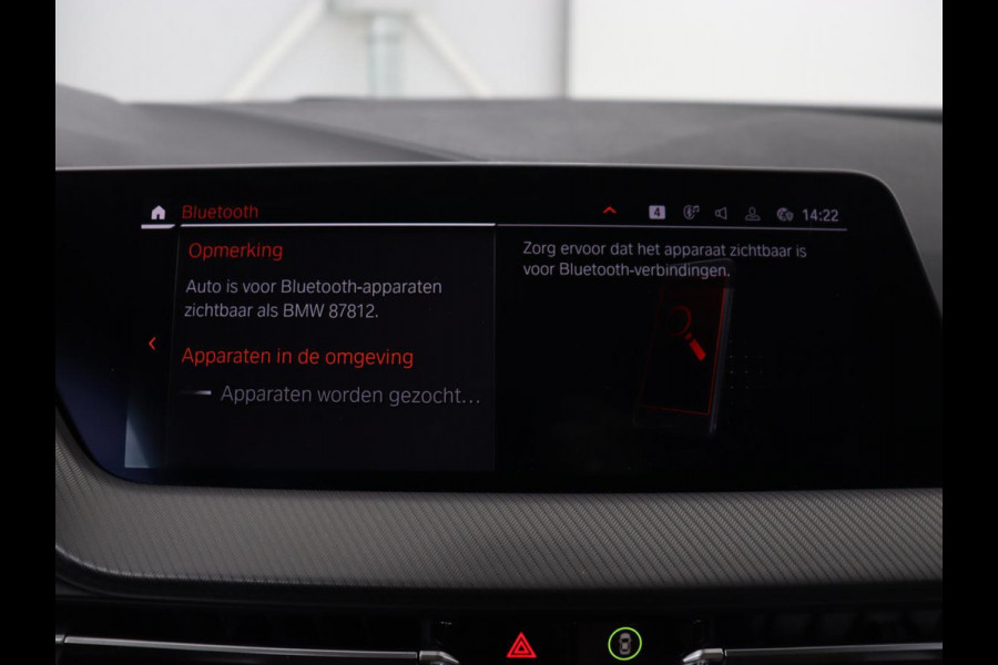 BMW 1-serie 118i Executive Edition | Sport Line | Carplay | Sportstoelen | Half leder | Live Cockpit | Climate control | Parkeerhulp | Cruise control | 'Storm Bay' Metallic
