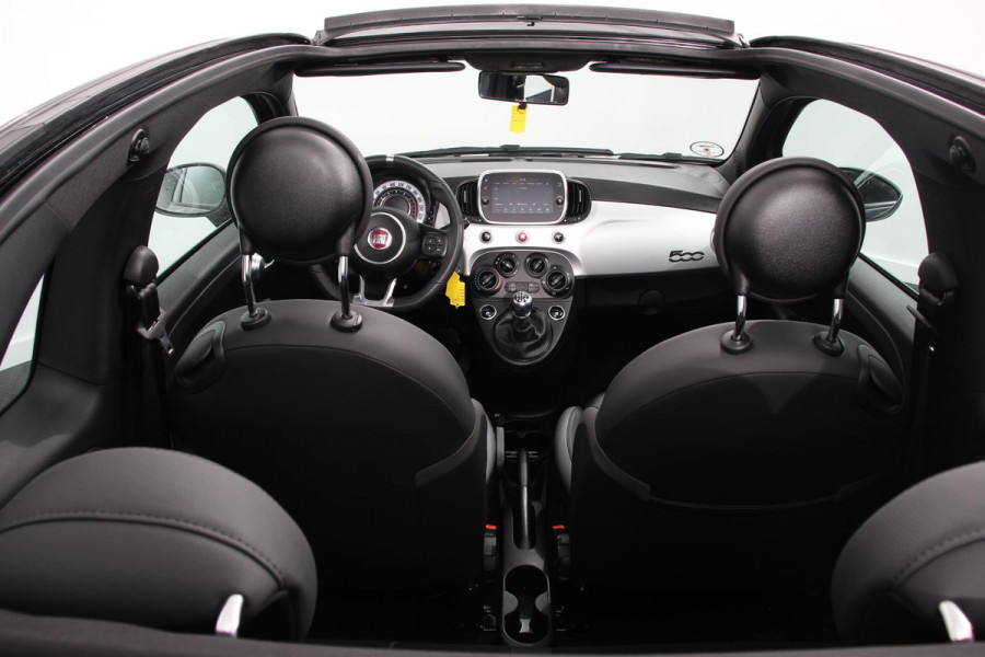 Fiat 500C 1.0 Hybrid Sport | Navigatie | Apple Carplay /Android Auto | Dab | Cruise Control | Lichtmetalen Velgen |
